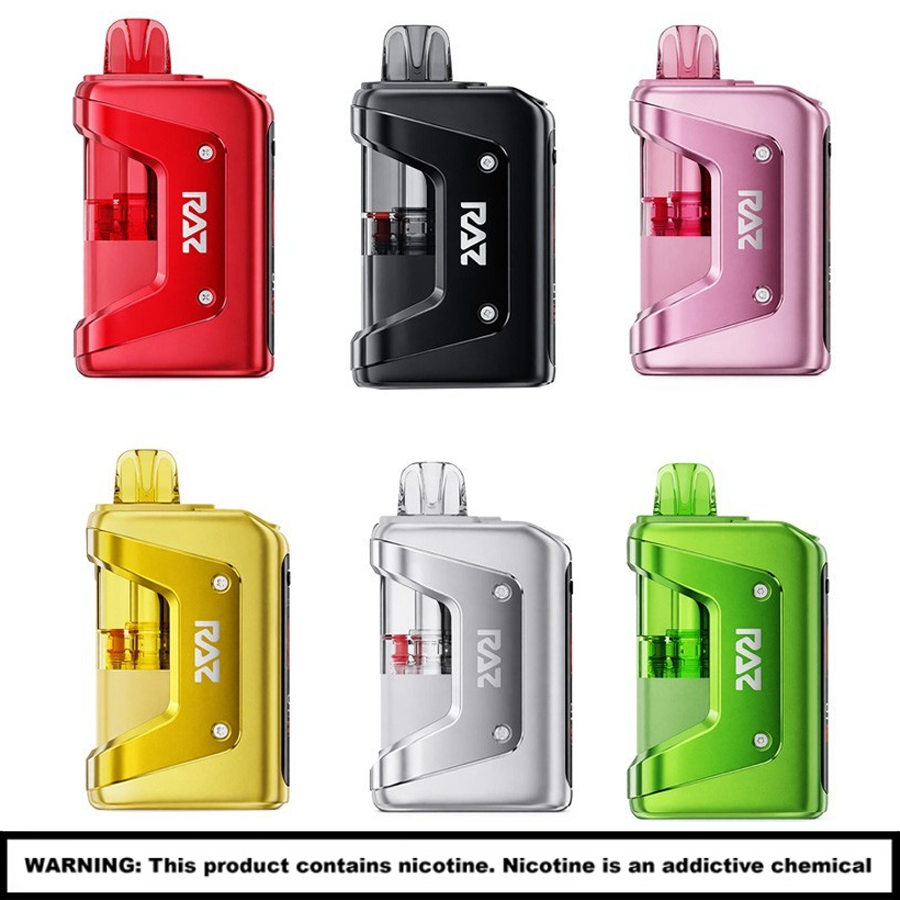 RAZ VUE Disposable Kits | 5% Nicotine | 50000 Puffs | 5 Count Display product image